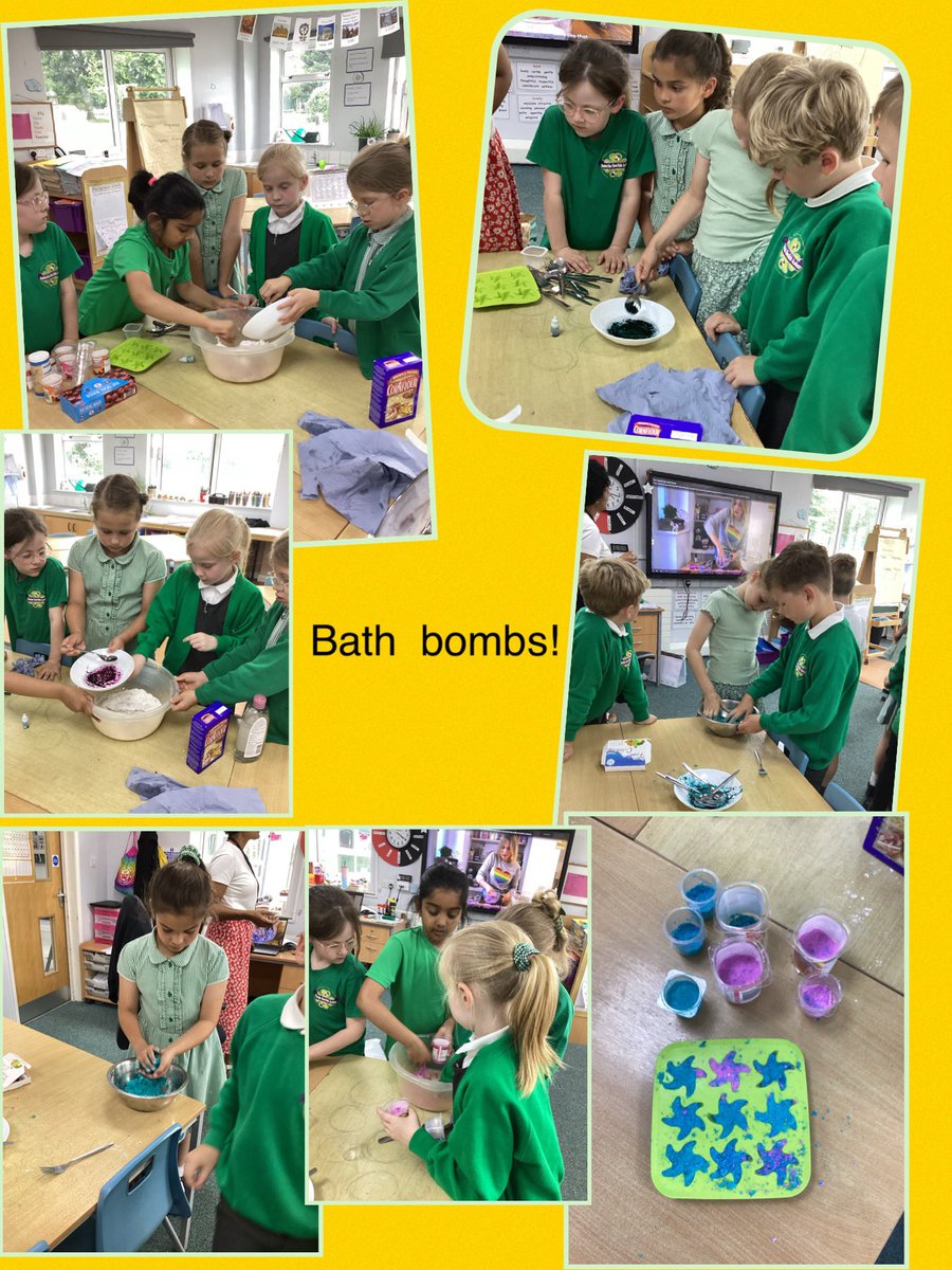 CloverfieldsSch's tweet photo. What a lovely time we had at #CloverfieldsScience Club ππLooking forward to a relaxing time with the bath bombs! https://t.co/GZfSUovLnx