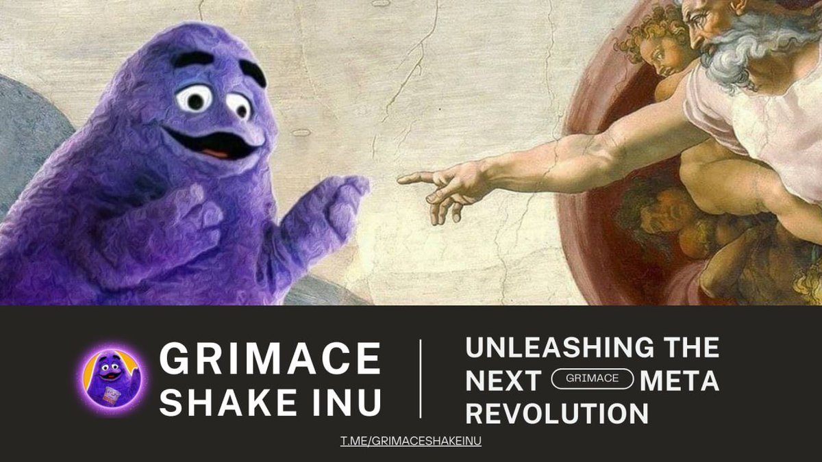 julicharme's tweet photo. @DogecoinRide There’s a rumor in town: 

The #1 TikTok and Twitter trend is about to blow up and spread purple blob all over the #BSC

#GrimaceShake is the new #PEPE ! 

Don’t fade or you’ll be crying purple tears! https://t.co/YsMdqB8lmz
