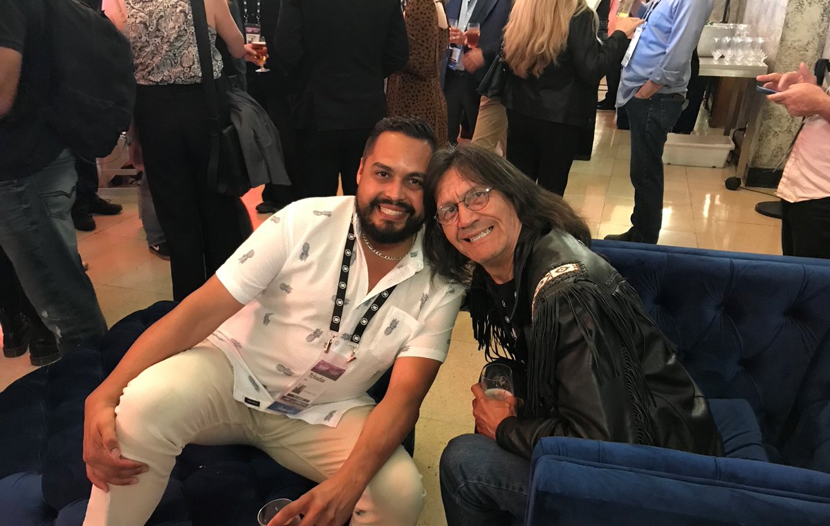 OrcaCoveMedia's tweet photo. Producers Harold Joe and Leslie Bland had a great time pitching and meeting up with colleagues during the 2023 Banff World Media Festival. Many projects are in the works!📽️
#IndigenousMedia #IndigenousScreenSummit #BanffWorldMediaFestival #TzinquawOpera #ProductionDevelopment https://t.co/efhRz6jnYG