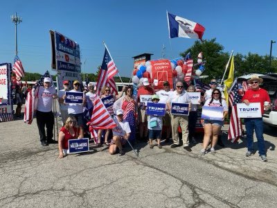 TeamTrump's tweet photo. THANK YOU, IOWA!

#MAGA 🇺🇸 https://t.co/twgLamzqvR