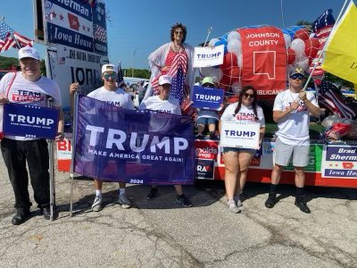 TeamTrump's tweet photo. THANK YOU, IOWA!

#MAGA 🇺🇸 https://t.co/twgLamzqvR
