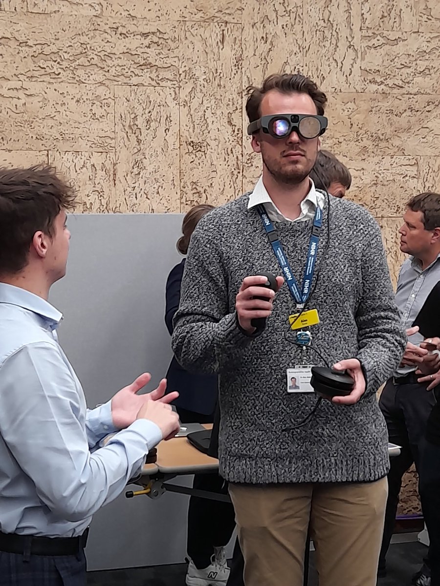 BHTResearch's tweet image. And now the fun part, time to play! #AR #VR @BucksHealthcare