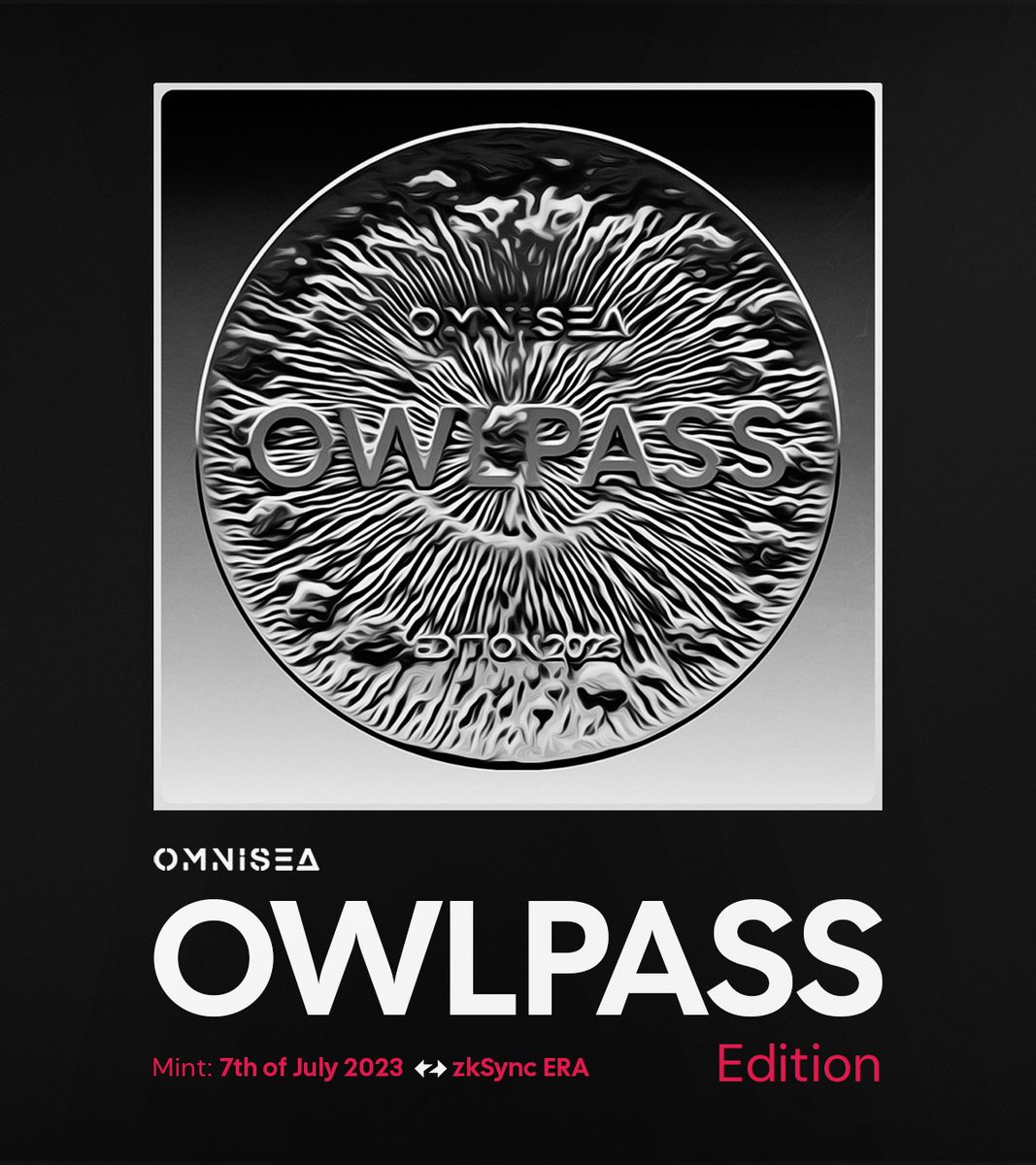 web3_player's tweet photo. @omnisea Exciting news! -RAFFLE π
@Dappadofficial are delighted to announce that we will be giving away 20 NFTs allocated to us by Omnisea for the highly anticipated launch of @Omnisea Whitelist Pass Edition (OWLPASS) via a raffle. π
#OWLPASS represents an Edition, a unique offer that includes the unlimited supply of a single piece of art for a limited time. πΌ
But this is more than just a Mint, it's an opportunity! #OWLPASS holders will have the chance to be selected for the #Whitelist of any Drop launched through Omnisea by using this feature. π
These 20 NFTs, exclusive to our @Dappadofficial followers, will be distributed in a raffle among those who complete the specified tasks one day before the Mint day on July 7th.
β° The tasks are summarized in the image below. π
Are you ready to participate in our event and seize this special opportunity? Increase your chances by turning on notifications and continuing to follow us! π«
Don't Miss Guys @Web3_Chiranjib
@cryptoo_boyy @NguyenBarbi
#NFTGiveaways