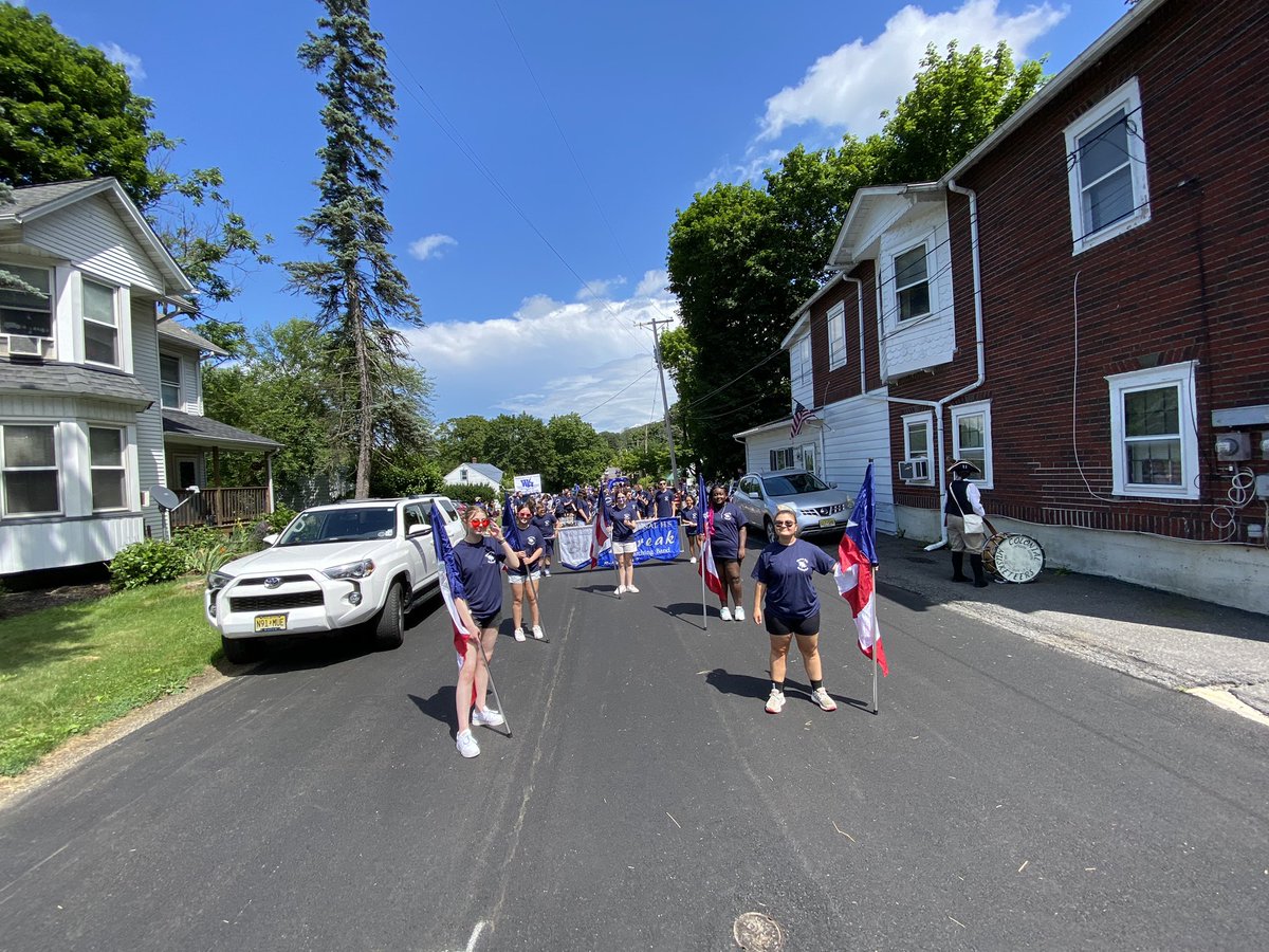 Lined up and ready for Washington Celebrates America!