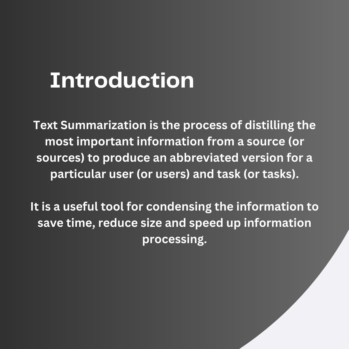 scalebuildai's tweet image. Text Summarization Techniques: Simplifying Complexity
.
.
.
#TextSummarization #SimplifyingComplexity #Research