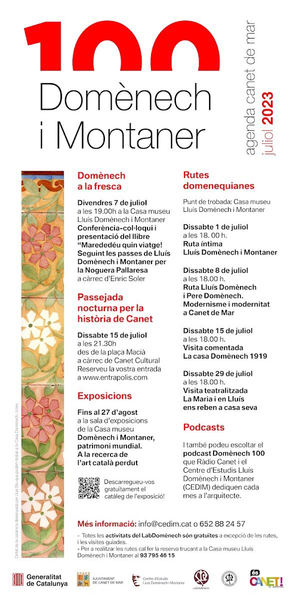 Casa Museu Lluís Domènech i Montaner tweet media