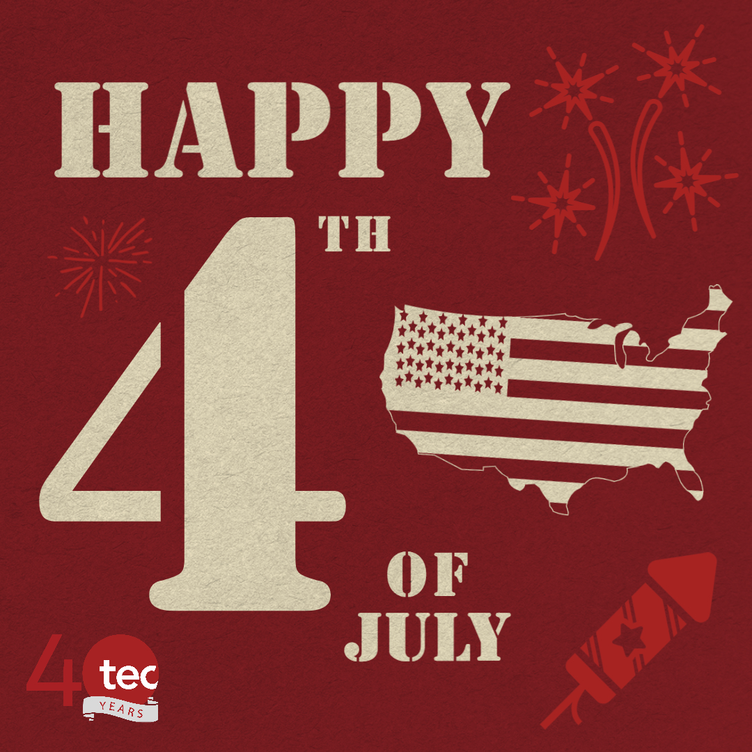 Join us in celebrating freedom, innovation, and engineering excellence this Independence Day! At Tec, we're proud to be part of America's engineering legacy, shaping the future with passion and progress. Wishing you a safe and joyful #Happy4thofJuly filled with appreciation f ...