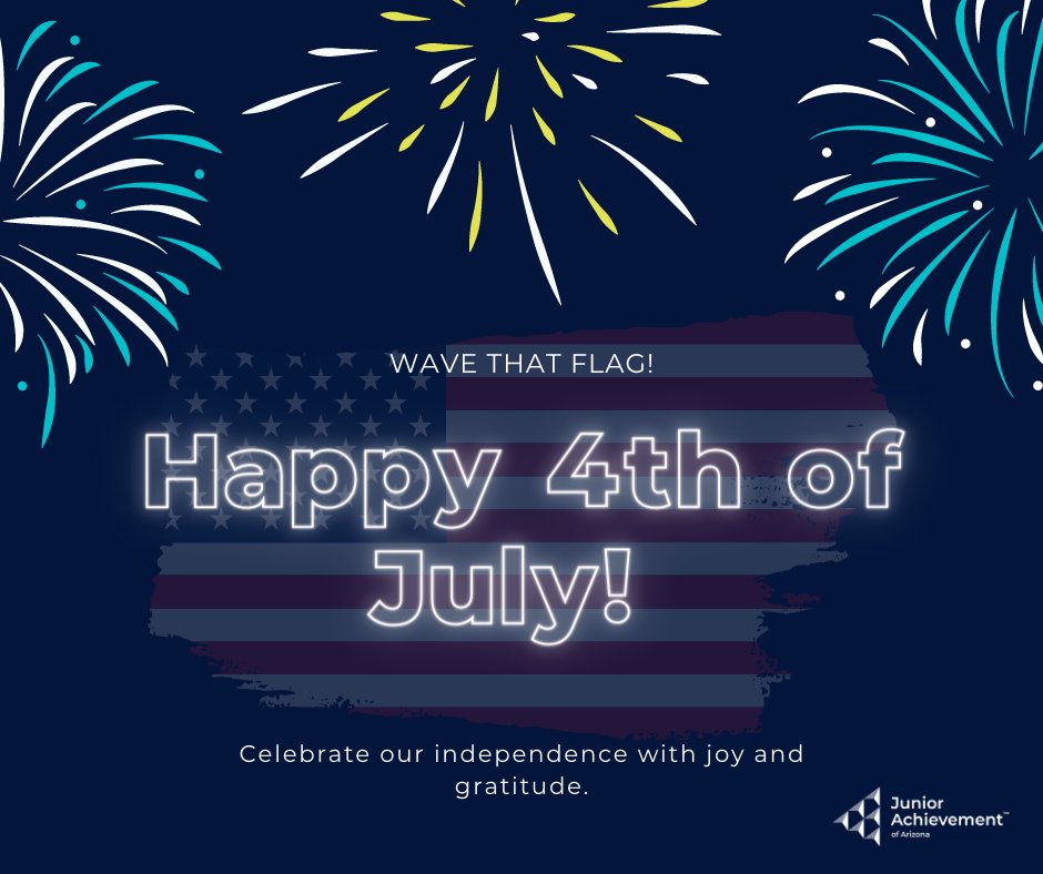 From all of us at JA, have a safe and happy 4th!