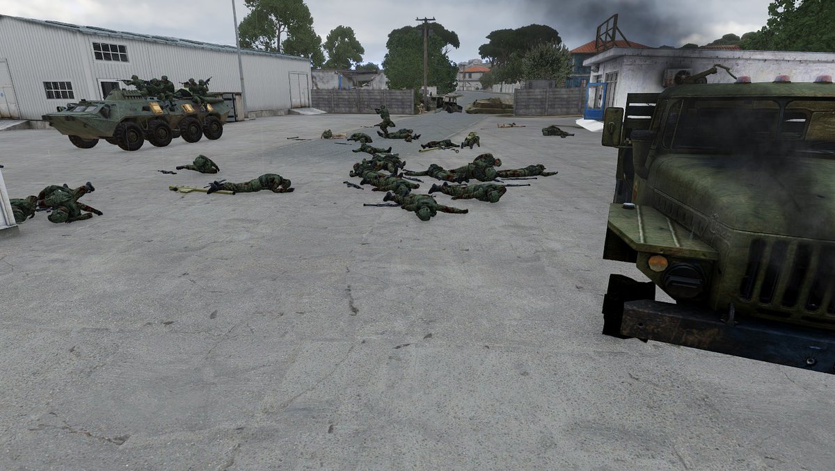 GGalaxy_'s tweet photo. Vorher und nachher in #Arma3 XD https://t.co/nOg4Con484
