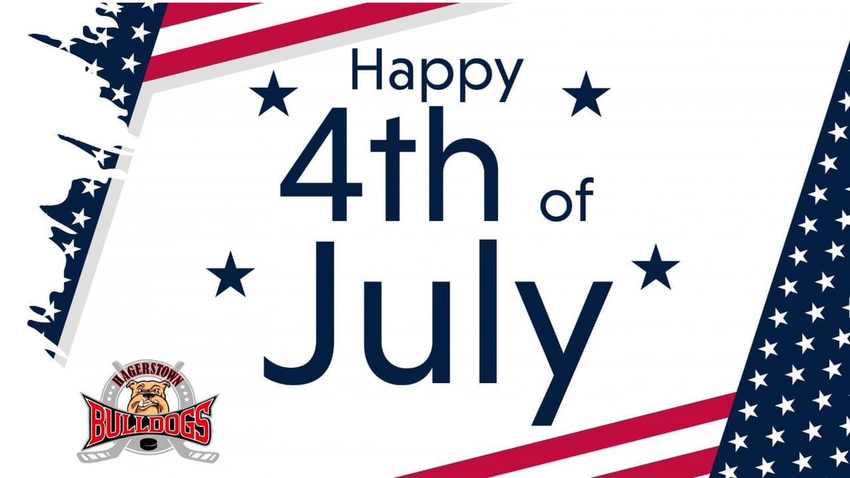 Happy 4th of July from your Hagerstown Bulldogs!