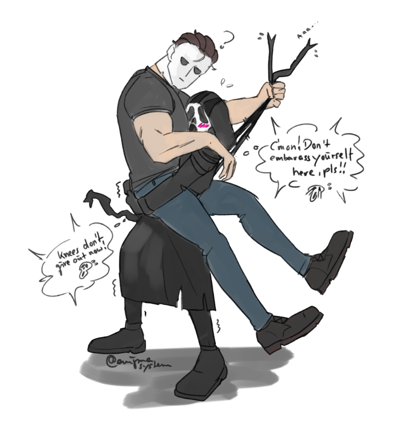 :>

#ghostmyers #dbd #michaelmyers #ghostface