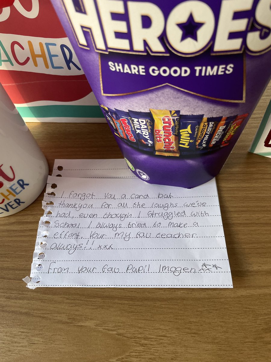 MrKerry_Bio's tweet photo. Got a lovely leaving gift from a S1 pupil and @PrideNorthfield group today. Teaching can be a hard job but this makes it all worth it. @northfieldaca https://t.co/OeKRMhy9YZ