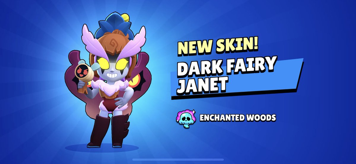 DC_system's tweet photo. 🎁 6 x DARK FAIRY JANET🎁 

To enter:
✅ Follow @DC_system
✅ Follow me on instagram https://t.co/YHZn2m981s
❤️ Like + 🔄 Retweet
💬 Tag 1 friend

ℹ️ Winners in a few days!

#DarkFairyJanetGiveaway
#DarkFairyJanet #brawlstars #brawltalk https://t.co/LCbmOiCrK9