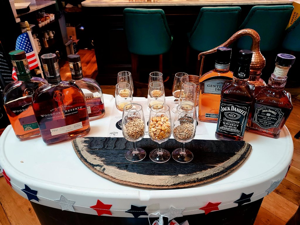 ๐๐๐๐๐๐๐ ๐๐๐๐๐๐๐๐ ๐ฅ (@marc_whiskey) on Twitter photo It's been a while...
Back with the <a href="/AVR_Whiskey_SOC/">Aviators Whiskey Soc</a> tonight for a #4thofJuly 'Born In The USA' celebration featuring <a href="/JackDaniels_US/">Jack Daniel's</a> & <a href="/WoodfordReserve/">Woodford Reserve</a> with Brand Ambassador Aaron Mulligan from <a href="/brownforman/">Brown-Forman</a> ๐บ๐ธ
#tennessee #whiskey
#american #bourbon #rye It's been a while...
Back with the <a href="/AVR_Whiskey_SOC/">Aviators Whiskey Soc</a> tonight for a #4thofJuly 'Born In The USA' celebration featuring <a href="/JackDaniels_US/">Jack Daniel's</a> & <a href="/WoodfordReserve/">Woodford Reserve</a> with Brand Ambassador Aaron Mulligan from <a href="/brownforman/">Brown-Forman</a> ๐บ๐ธ
#tennessee #whiskey
#american #bourbon #rye