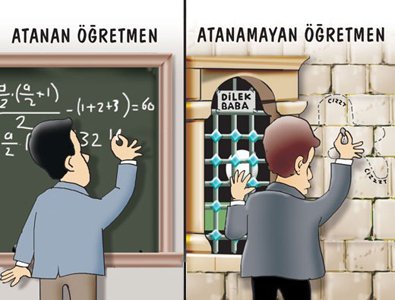 Degerli atanmayan öğretmen arkadaşlarım. Çok ısrar ettiniz, dayanamadım. Şartları zorlayacağım. Söz vermiyorum ama yayın akışı çok dolu, uygun olursa Ankara'da ikamet eden bir arkadaşınızı bu haftaki tv programına konuk almaya çalışacağım. 
Ya istiklal! Ya istiklal!