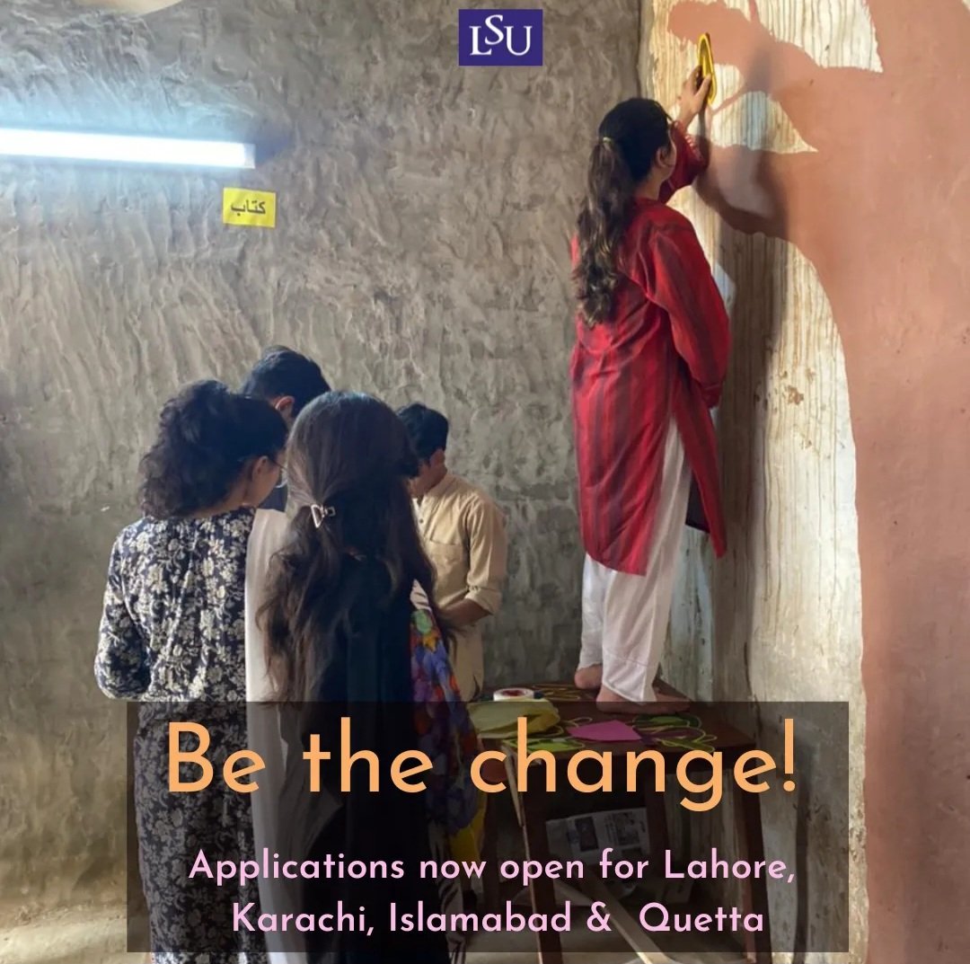 LSUPakistan's tweet photo. LSU is thrilled to welcome you to ita 10th Summer Cycle! βοΈ Grab your chance to give back to the community and get to know more like-minded individuals along the way. Register via link in bio for Lahore, Karachi, Islamabad, and Quetta #makeyourstorycount #tenyearsoflsu https://t.co/xqDCwMcv91