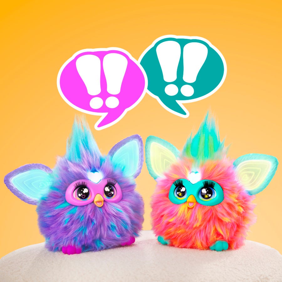 I'm trying to get a brand new furby so i can register the name "Paimussy" and repeat that all over again.

(Not to mention nostalgia).