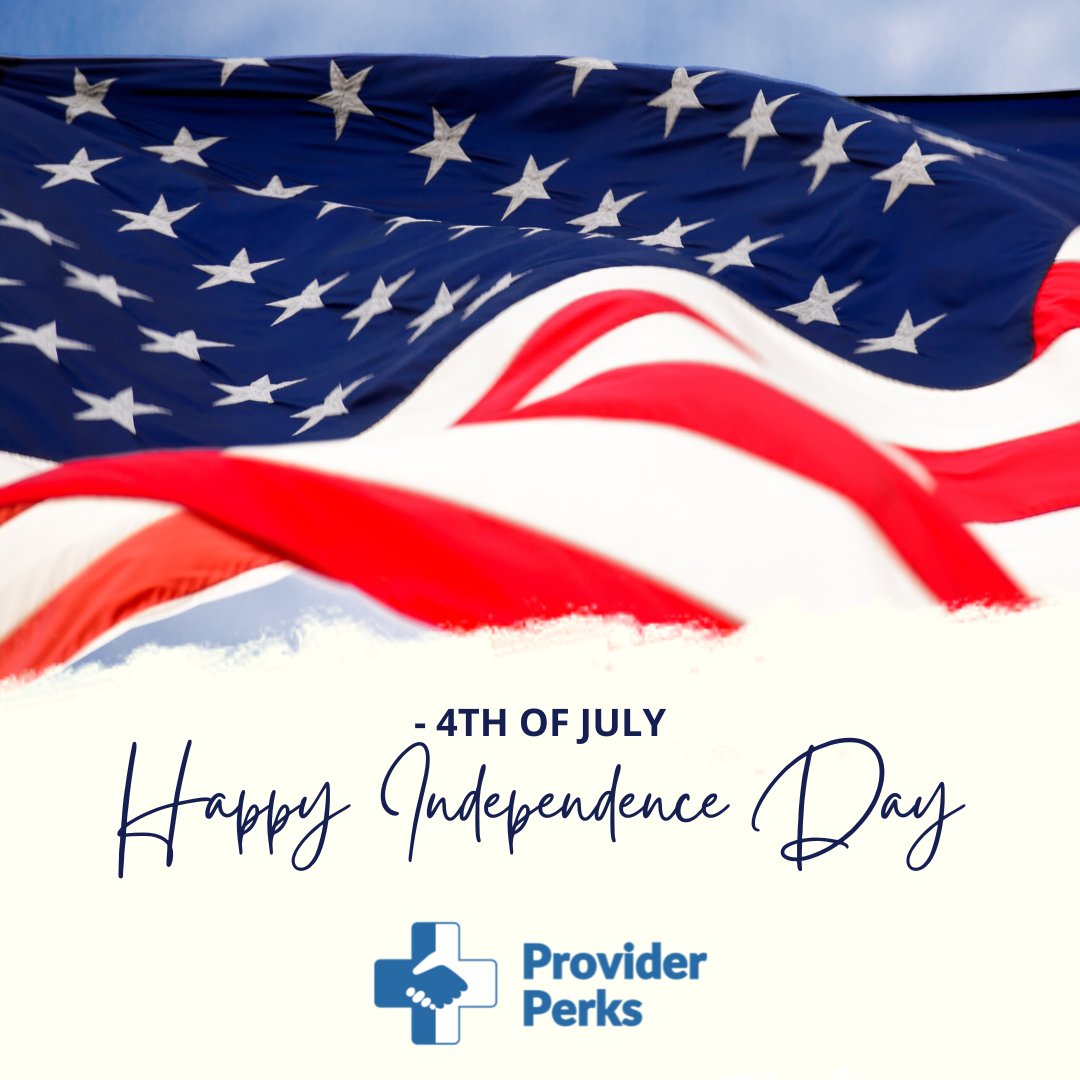 Team Provider Perks wishes you all a very Happy Independence Day! Sign up for free pperks.com
#IndependenceDay #IndependenceDay2023 #4THJULY #UnitedStates #America #Discounts #Perks #Free #Signup #Entertainment #Travel #Hotel #CarRentals