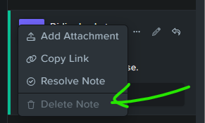 Lisa1Brain's tweet photo. @SyncSketch why would our 'delete note' option not be working suddenly ? https://t.co/mwFnNjSXLS