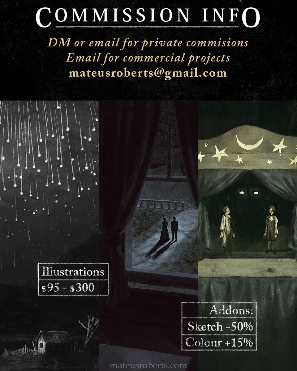 July commissions are open! 🔥
I'm also open for commercial projects in publishing and editorial, hit me up on my email for those

(and I'd really appreciate it if you clicked the 🔃 button down there 🙏)