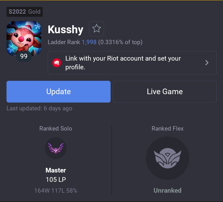 lervin_kusshy's tweet image. Busco equipo competitivo de LOL en LAS, juego jungla soy top 1 shaco y tengo una champion pool amplia del meta, soy buen shotcaller y tengo conocimiento de macro y microgame, juego desde 2014, dejo mi opgg y espero su apoyo 😁
op.gg/summoners/las/…
#lol #LeagueOfLegends