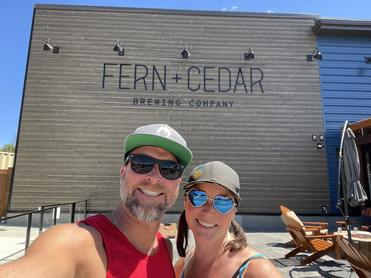 craftbrewjester's tweet photo. Brewstop #51 on the #QuestToBreak78 of #brewquest2023 was @fernandcedarbrewing always great beers always great food , since opening day #fernandcedar #qualicum #CraftNotCrap #craftbeer https://t.co/BSIzSLGTGe