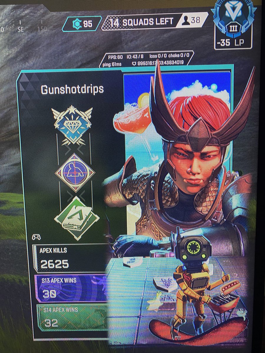 RobRich72587322's tweet photo. ⁦@Respawn⁩ ⁦@PlayApex⁩ 

When you get a Valk or Loba on your team in Ranked, just know they will hide the whole game and fight against the storm🤣 https://t.co/Gx7mQBuexM