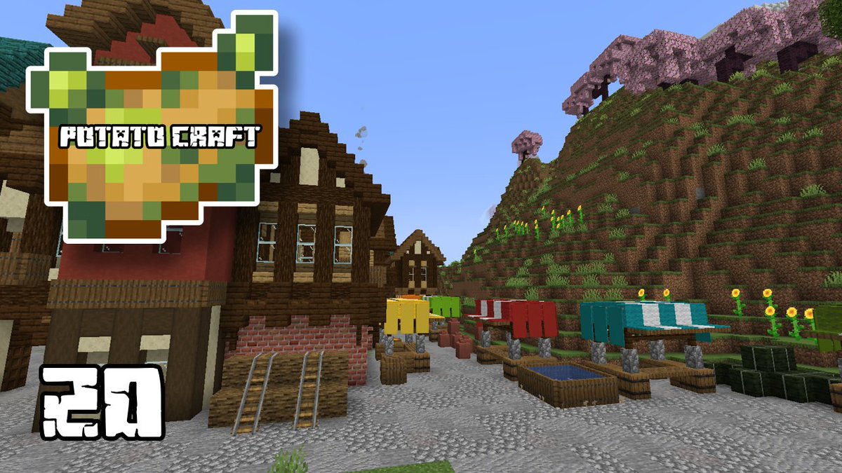 I built a medieval market street in #Minecraft!

youtu.be/8d1AFNBIGCs