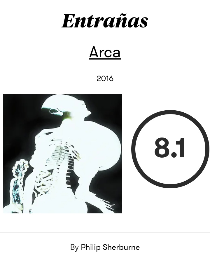 arcadaily's tweet photo. - Há 7 anos atrás Arca lançava sua terceira mixtape, a emocionante e frenética 'Entrañas', lançada apenas no Soundcloud o projeto chamou muita atenção da crítica internacional, além de ganhar um (8.1) da Pitchfork. Qual sua faixa fav? https://t.co/m4SSqVwXQh