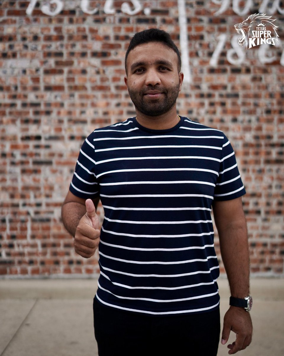 Arrival alert 🚨

Our top order batter <a href="/samiaslam999/">Sami Aslam</a>   has checked in! 🤠💛

#whistlesfortexas #MajorleagueCricket