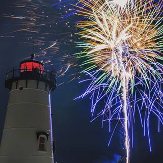 July 4 - Edgartown Fireworks Update:
The fireworks set up has been slightly delayed due to the storm.  Fireworks will start @ 9:30pm with test fireworks being shot off beforehand.