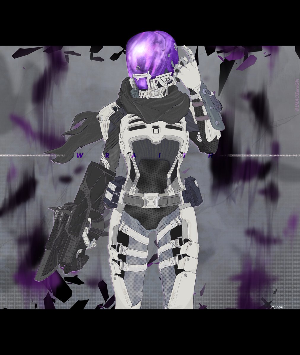 gn_zero's tweet image. ◤◢◤◢◤◢◤◢◤◢◤◢◤◢◤◢◤◢ 
　            ⚠︎ VOIDWALKER WRAITH ⚠︎ 
◤◢◤◢◤◢◤◢◤◢◤◢◤◢◤◢◤◢   

(Reposting all of my old art from my main account)

#ApexLegends #ApexArt #ApexFanart #myart #wraith