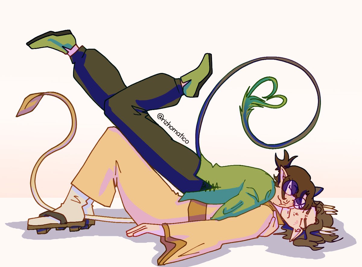 rizhomatico's tweet photo. Once again, I had to make a popular meme with these characters
Miguel, the yellow one is owned by @Zai_my_name 
#digitalart https://t.co/r7zfYyhQCo