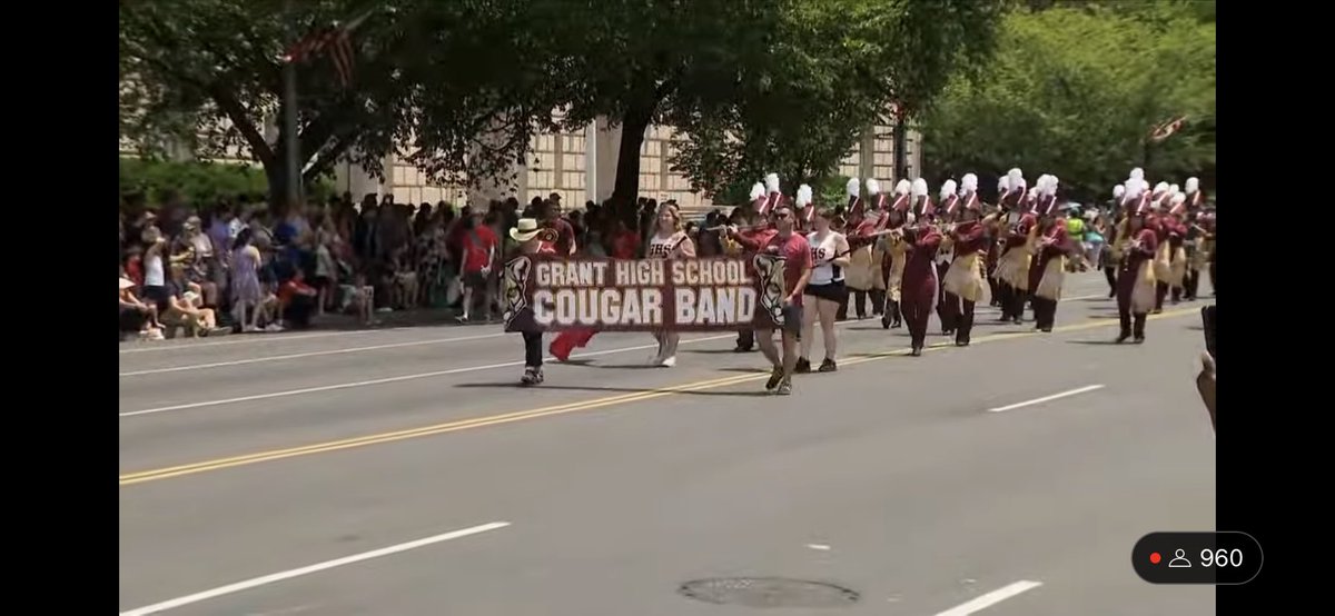 AndersonDad5's tweet image. #July4thPBS daughter marched in the DC parade today is at the concert 🎶 tonight says it sounds great but can’t see it