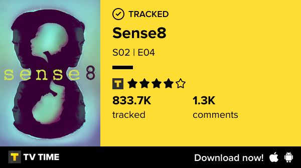WitchBombshell's tweet photo. Ho appena guardato l'episodio S02 | E04 di Sense8! #tvshowtime  https://t.co/SEjlraiMpv #tvtime https://t.co/2gBIHzeWvo