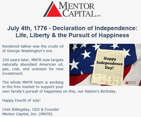 Mentor Capital, Inc. (MNTR) (@mntrcapital) on Twitter photo 