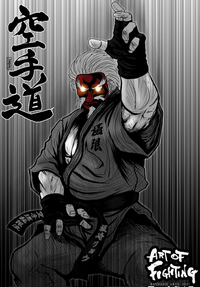 One of my favorite character especially on KOF13. But its another person 
Bring us back Mr. karate!!!!

#mrkarate #mrkarate2 #ryosakazaki #kofxv #artoffighting #thekingoffighters #kyokugenryu