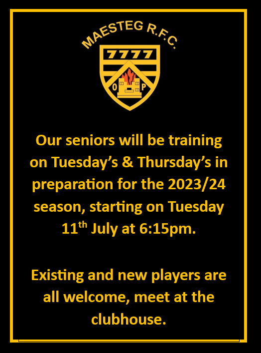 Maesteg RFC 💙 tweet media