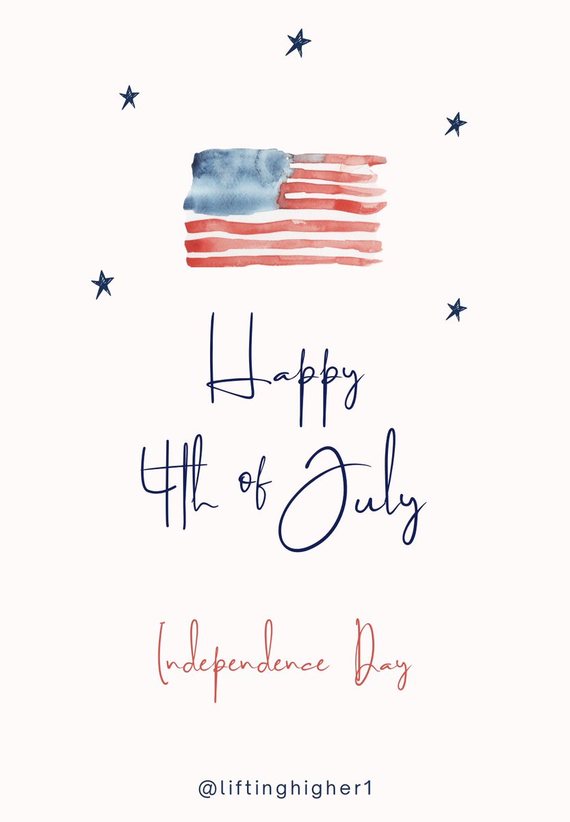 liftinghigher's tweet photo. Thankful to live in a country that provides us with the opportunity to Lift one another Higher. 
Happy 4th of July from your Lifting Higher family ❤️🤍💙🇺🇸 

#LiftingHigher #NonProfit #Elevate 
#MakeADifference #ParkinsonsDiseaseAwareness https://t.co/vrNGNQeEI6