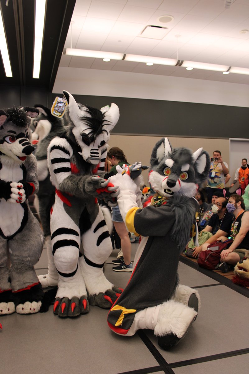 #anthrocon2023 <a href="/ZeroRemnants/">⭐️Zero is Resting after MFF😴⭐️</a>  @KireTheDemon <a href="/MOSFETbah/">MOSFET</a> Lil' MOS being sacrificed by Big MOS😭