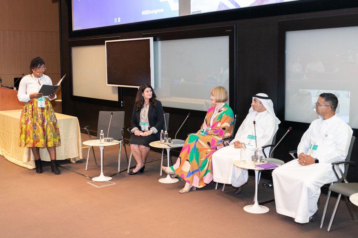 P_JoyEgbe's tweet photo. A pictorial summary of my engagement at Global Sustainable Development Congress 2023, which was held between 30 May – 1 June 2023  @KAUST_News 
During the congress, I had the opportunity to share the stage with frontiers and pioneers in  Higher Education and sustainability. https://t.co/d8lVq1FQKF