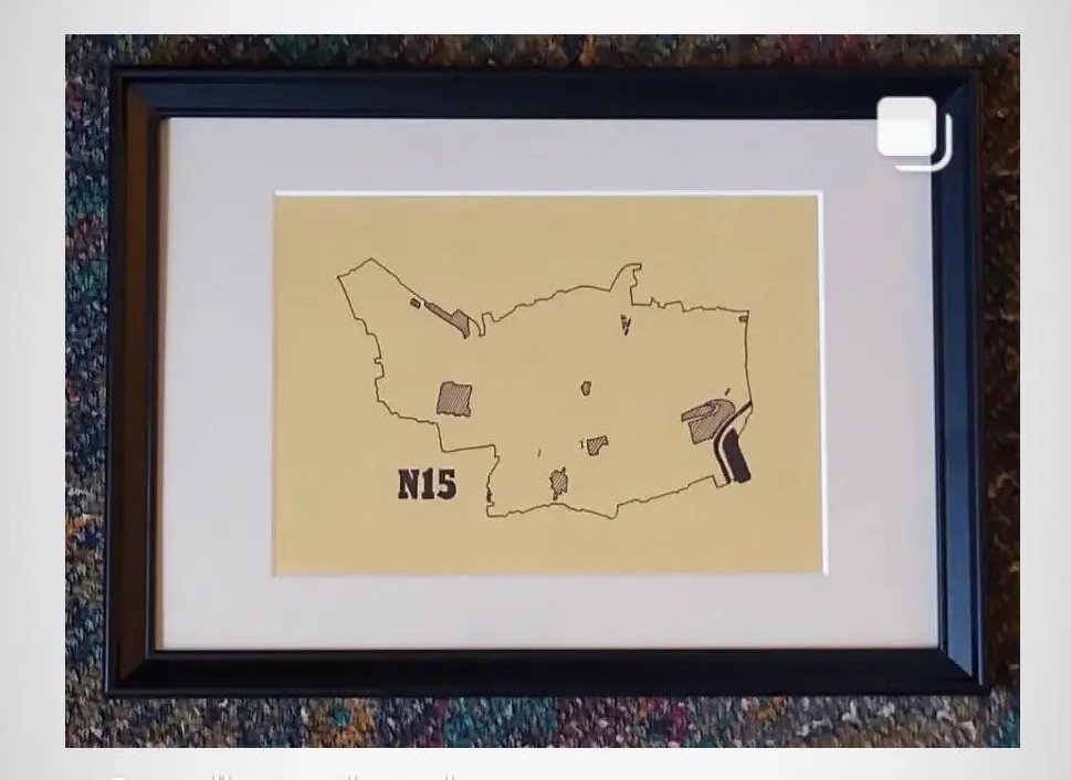 ReadButNotHeard's tweet image. Discovered 2 x of these N15 map prints in storage. I'm moving with my family so these are now discounted.
Was: £30
Now: £20
Plus postage or collection available.
DM if interested.