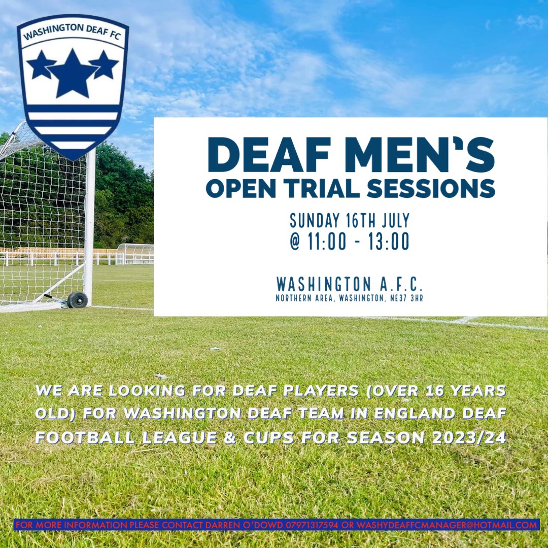 Washington Deaf FC tweet media