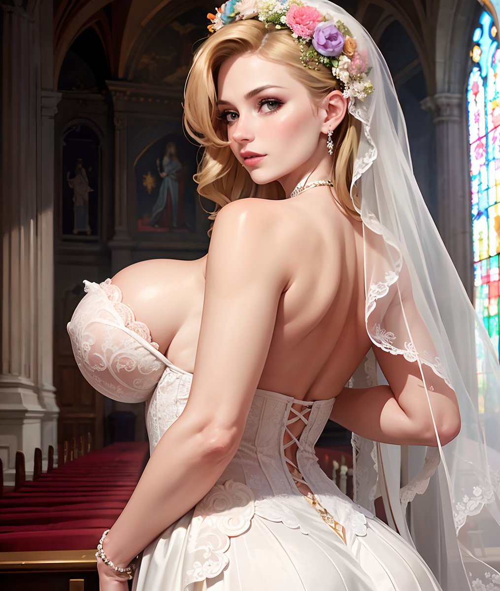 TarnishedKun's tweet photo. Late entry for #BrideAIchallenge x @urionsi 

#AIイラスト #AIart #AIArtworks #AIgirl #AIグラビア #aigenerated https://t.co/CDGkkCb00r