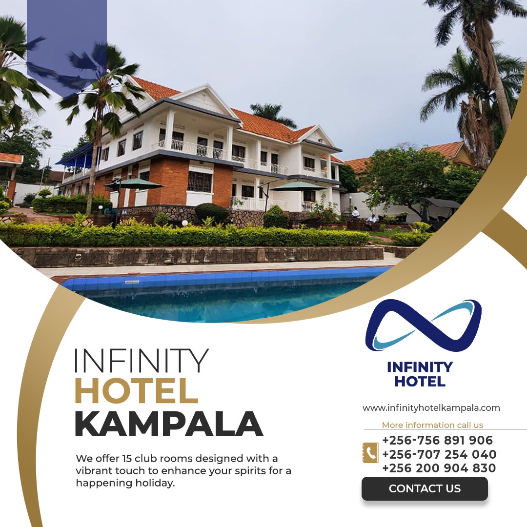 infinityhotelk's tweet photo. Double Club Room
We offer 15 club rooms designed with a vibrant touch to enhance your spirits for a happening holiday.
For Booking: +256200904830 / +256707254040 / +256756891906
.
.
.
.
#infinityhotel #hotelroom #hotellife #love #suitroom #infinity #comfortable #travelgram https://t.co/Mx4X5qjfW8