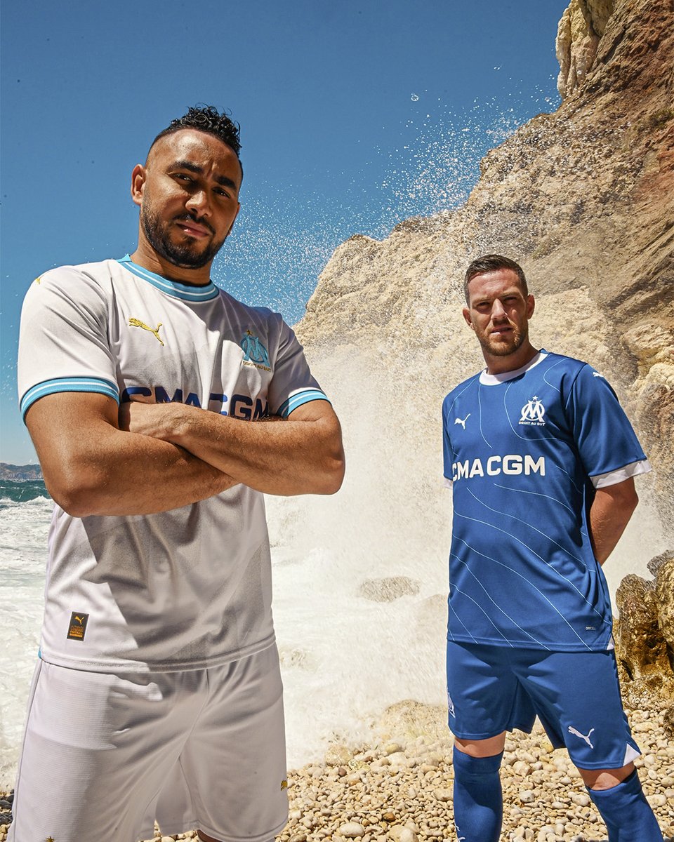 footinsidefr's tweet photo. Olympique de Marseille : les Maillots domicile et extérieur 2023/24 dévoilés 
https://t.co/HZ8RXgISF2 #OM #OlympiqueMarseille #MaillotdeFoot #Ligue1 #Marseille #Massalia #Foot https://t.co/WtLk0wj5B0