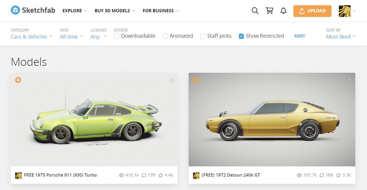 1. Not gonna lie. Sketchfab changed my life.

2. Happy 10 year work anniversary to me.

3. Thank you everyone who ever supported my stupid ideas.

🥳