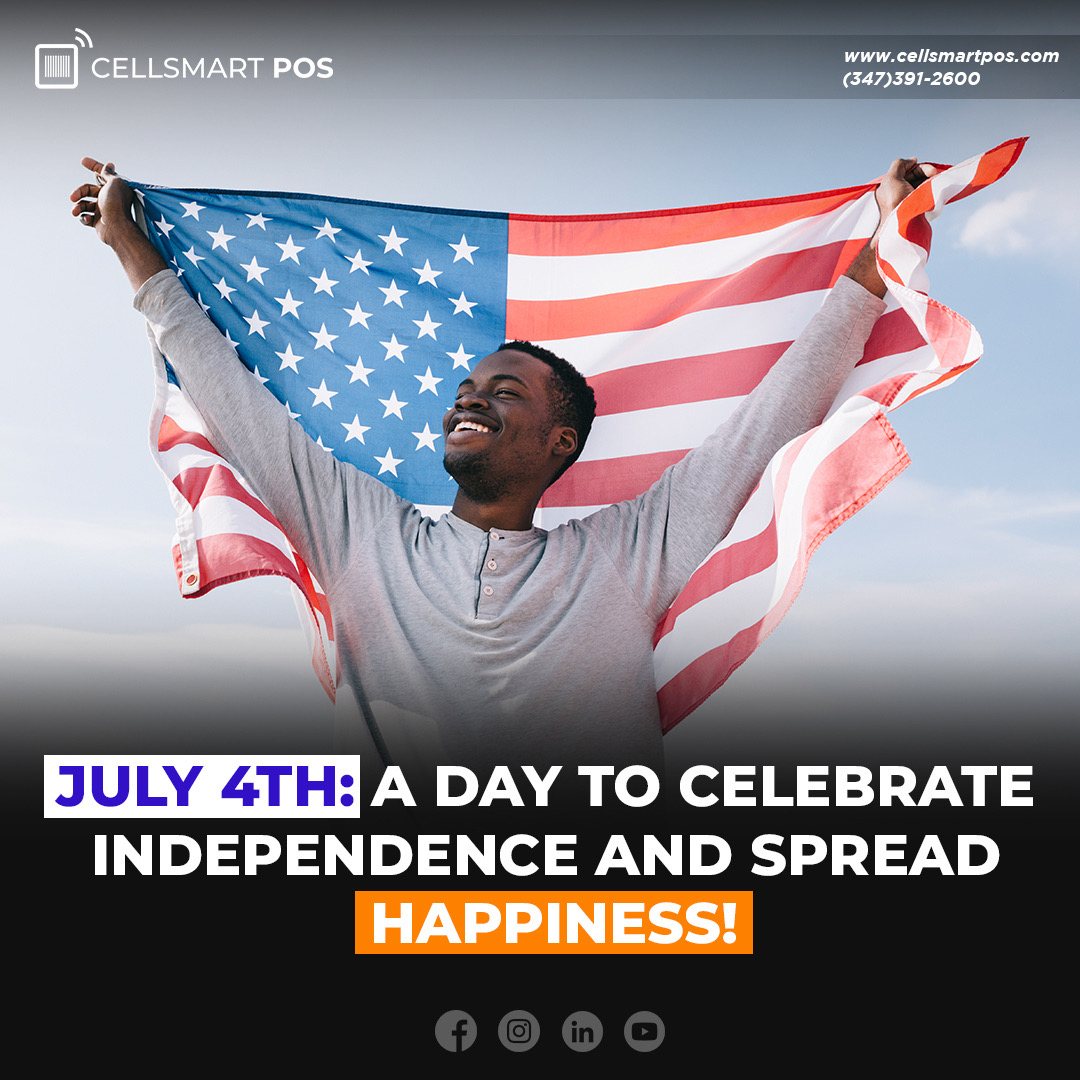 CellSmartPOS's tweet image. Enjoy fireworks and spend quality time with your family. Also, remember our heroes who sacrificed their lives for our independence. Happy Independence Day!

cellsmartpos.com

#CellSmartPOS #IndependenceDay #SmallBusiness