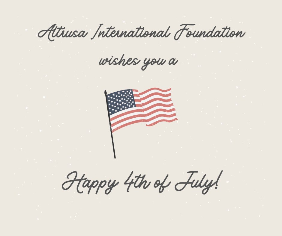 AltrusaFdnInc's tweet photo. We wish everyone celebrating a safe and Happy 4th of July. 
#Altrusans #IndependenceDay https://t.co/jk1Ixt5lA6
