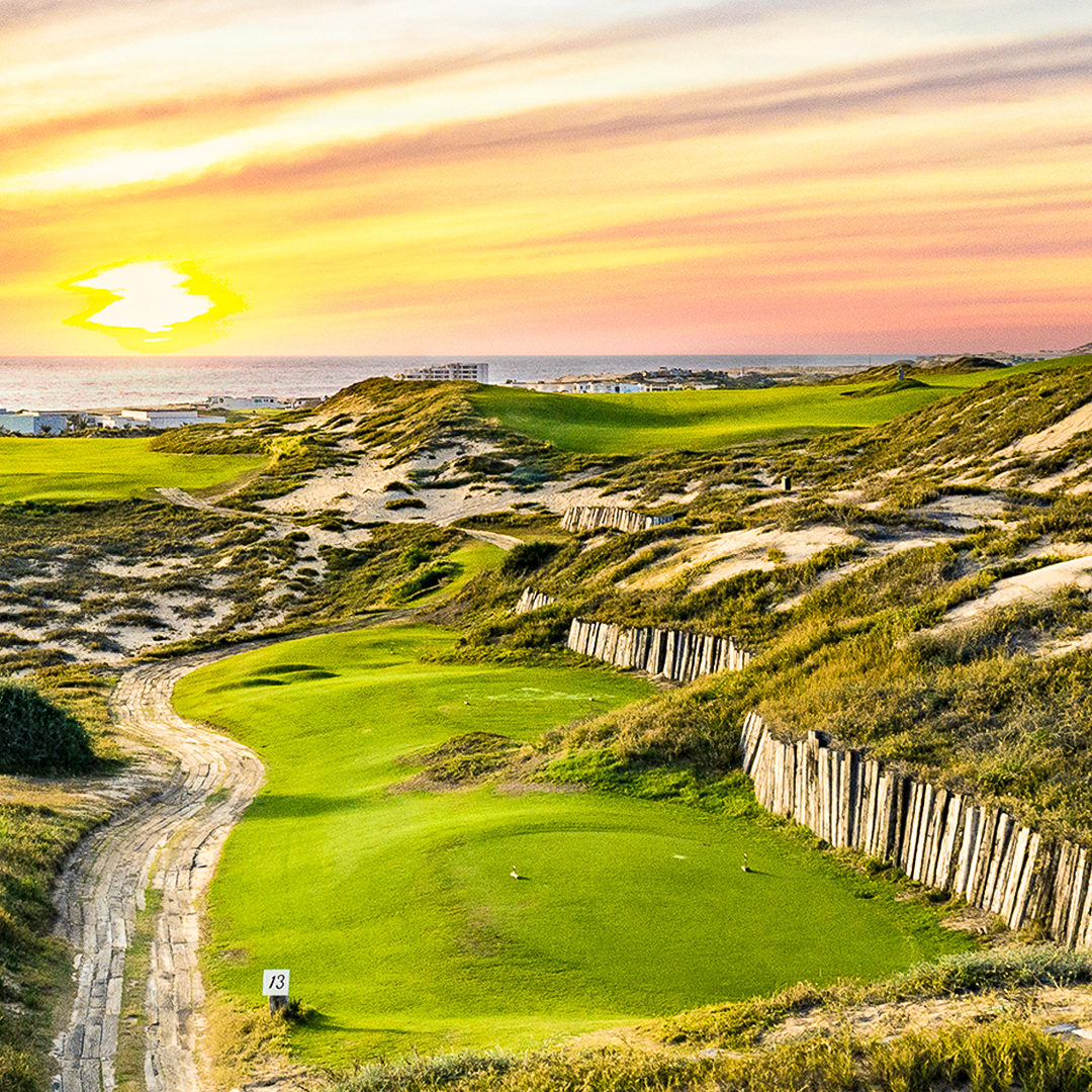 Sunsets at Diamante are where the day's end becomes a symphony of color and tranquility.